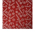 Clayre & Eef Table Runner 28x275 cm Red Synthetic Christmas