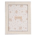Clayre & Eef Photo Frame 10x15 cm Beige Plastic Glass