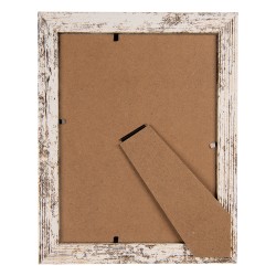 Clayre & Eef Photo Frame 10x15 cm White Brown Wood product