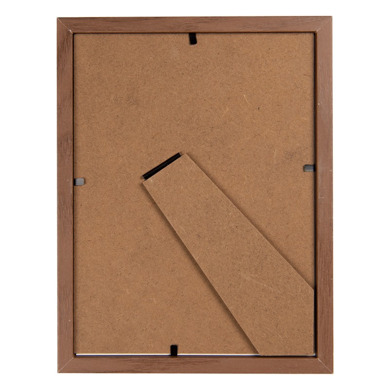 Clayre & Eef Fotolijst 10x15 cm Bruin Houtproduct