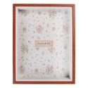 Clayre & Eef Cadre photo 15x20 cm Marron Produit en bois