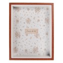 Clayre & Eef Cadre photo 13x18 cm Marron Produit en bois