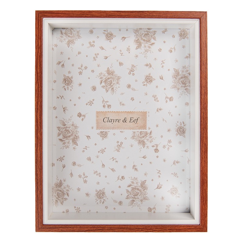 Clayre & Eef Photo Frame 10x15 cm Brown Wood product
