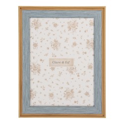 Clayre & Eef Photo Frame 13x18 cm Blue Wood product