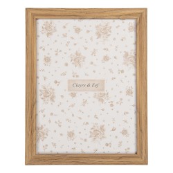 Clayre & Eef Photo Frame 10x15 cm Brown Wood product