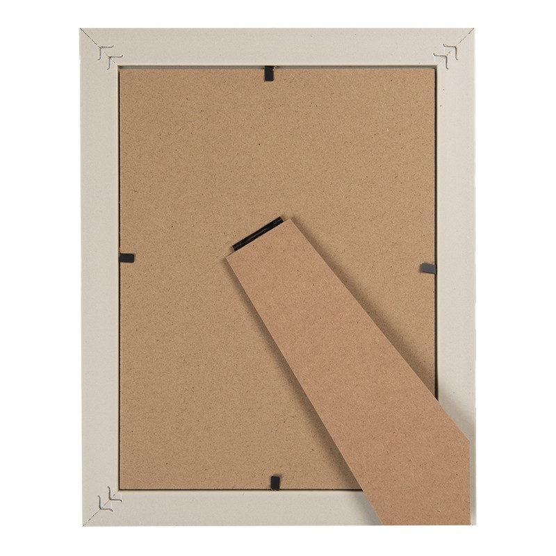 Clayre & Eef Cornice per foto 13x18 cm Nero Prodotto in legno