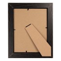 Clayre & Eef Cadre photo 10x15 cm Noir Produit en bois