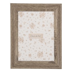 Clayre & Eef Bilderrahmen 15x20 cm Braun Holzprodukt