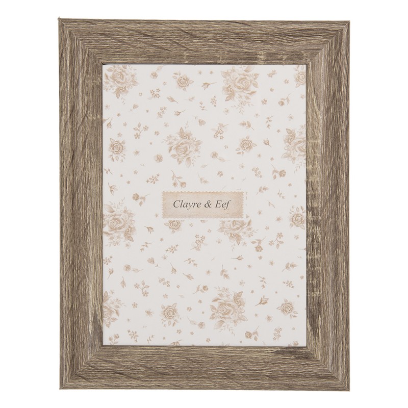 Clayre & Eef Photo Frame 10x15 cm Brown Wood product