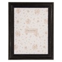 Clayre & Eef Bilderrahmen 15x20 cm Schwarz Holzprodukt