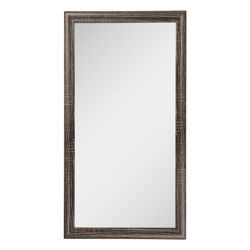 Clayre & Eef Mirror 35x2x64 cm Brown MDF Glass