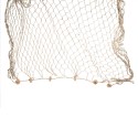Clayre & Eef Decoratie Visnet 200x400 cm Beige Touw