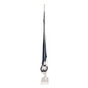 Clayre & Eef Decorazione Barca 20x4x37 cm Bianco Blu MDF