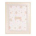 Clayre & Eef Cadre photo 13x18 cm Beige Plastique Verre