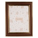 Clayre & Eef Photo Frame 13x18 cm Brown Plastic Glass