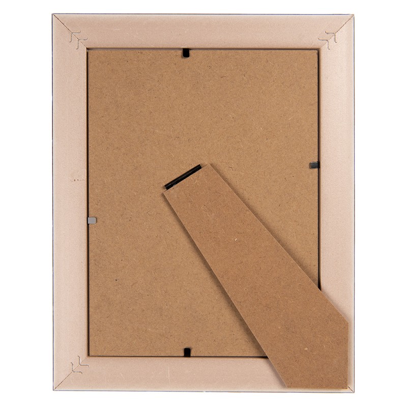 Clayre & Eef Photo Frame 13x18 cm Brown Plastic Glass