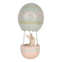 Clayre & Eef Statuetta decorativa Coniglio Ø 12x25 cm Beige Plastica