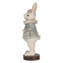 Clayre & Eef Statuetta decorativa Coniglio 29 cm Beige Plastica