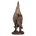 Clayre & Eef Statuetta decorativa Pollo 26x13x33 cm Beige Plastica