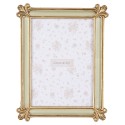Clayre & Eef Photo Frame 13x18 cm Gold colored Plastic Glass