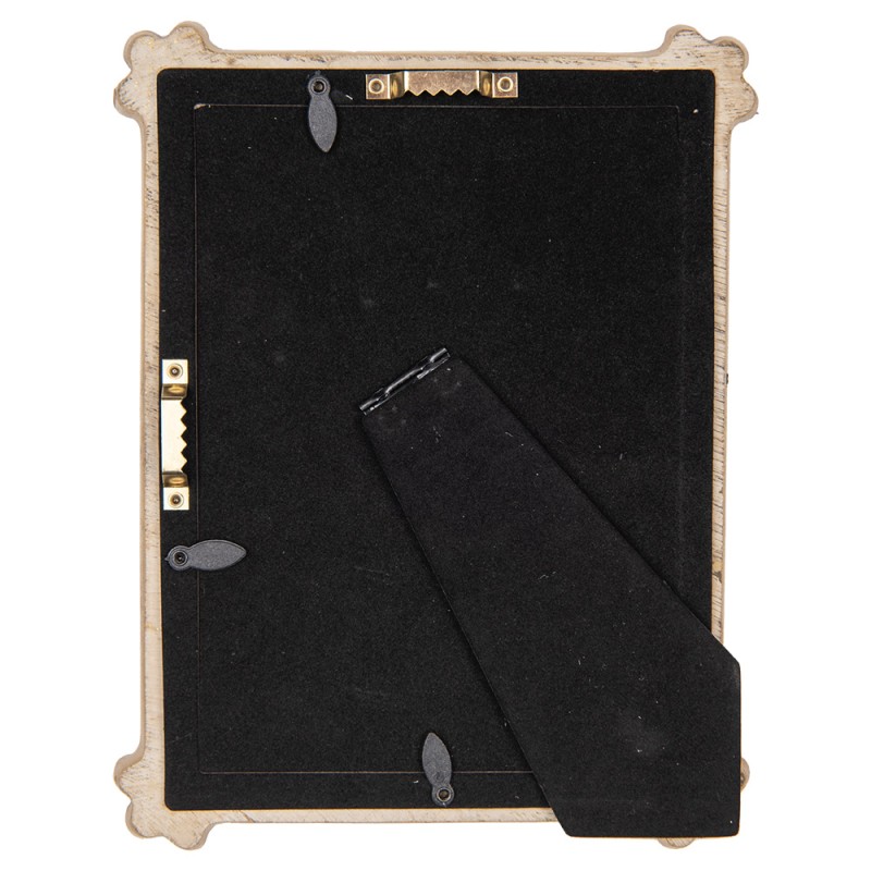 Clayre & Eef Photo Frame 13x18 cm Gold colored Plastic Glass