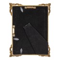 Clayre & Eef Photo Frame 10x15 cm Gold colored Plastic Glass