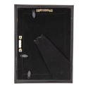 Clayre & Eef Bilderrahmen 10x15 cm Schwarz Goldfarbig Kunststoff Glas