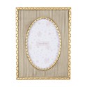 Clayre & Eef Cadre photo 10x15 cm Beige Plastique Verre