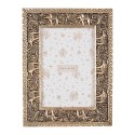Clayre & Eef Cadre photo 10x15 cm Couleur or Plastique Verre