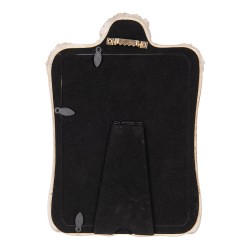 Clayre & Eef Bilderrahmen 10x15 cm Beige Kunststoff Glas