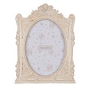 Clayre & Eef Bilderrahmen 13x18 cm Beige Kunststoff Glas