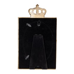 Clayre & Eef Photo Frame 10x15 cm Gold colored Plastic Glass