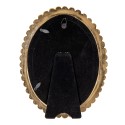 Clayre & Eef Photo Frame 13x18 cm Gold colored Plastic Glass Oval