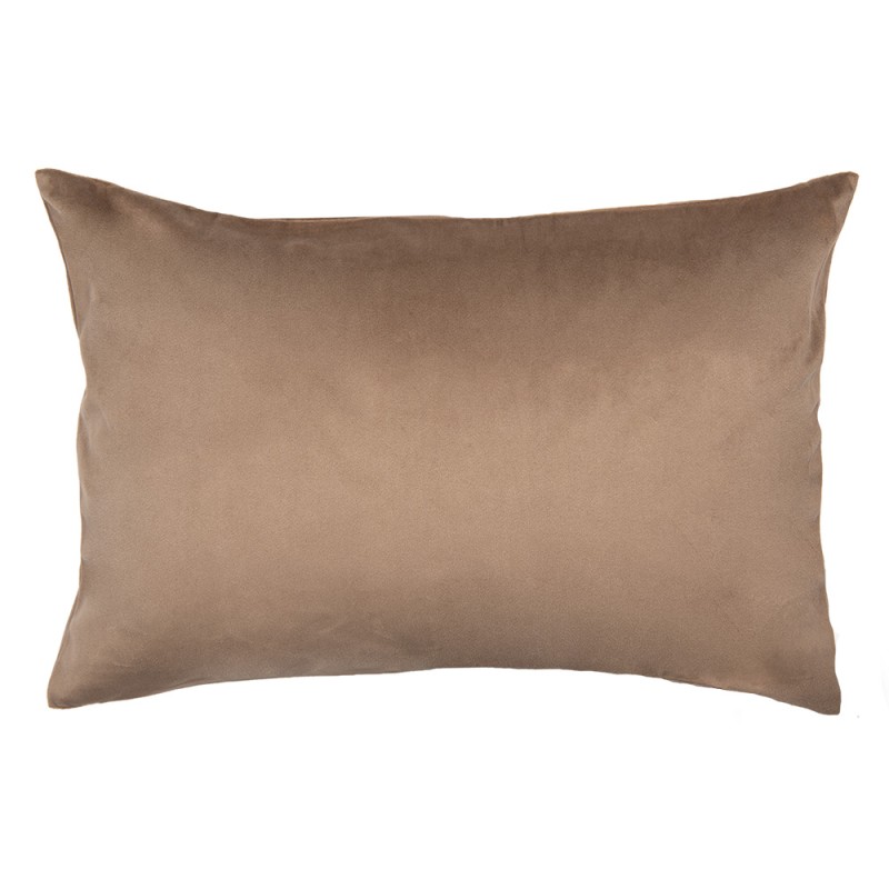 Clayre & Eef Kussenhoes 35x50 cm Bruin Polyester Rechthoek