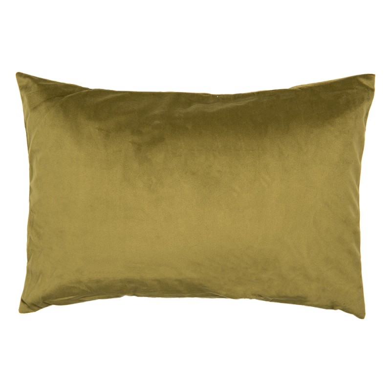 Clayre & Eef Cushion Cover 35x50 cm Green Polyester Rectangle