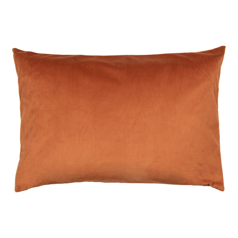 Clayre & Eef Cushion Cover 35x50 cm Orange Polyester Rectangle