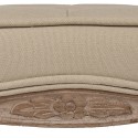 Clayre & Eef Krukje 50x36x47 cm Bruin Beige Hout Textiel
