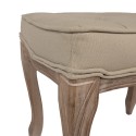 Clayre & Eef Krukje 50x36x47 cm Bruin Beige Hout Textiel