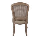 Clayre & Eef Chaise de salle à manger 52x49x95 cm Marron Bois
