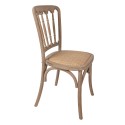 Clayre & Eef Dining Chair 45x46x92 cm Brown Wood