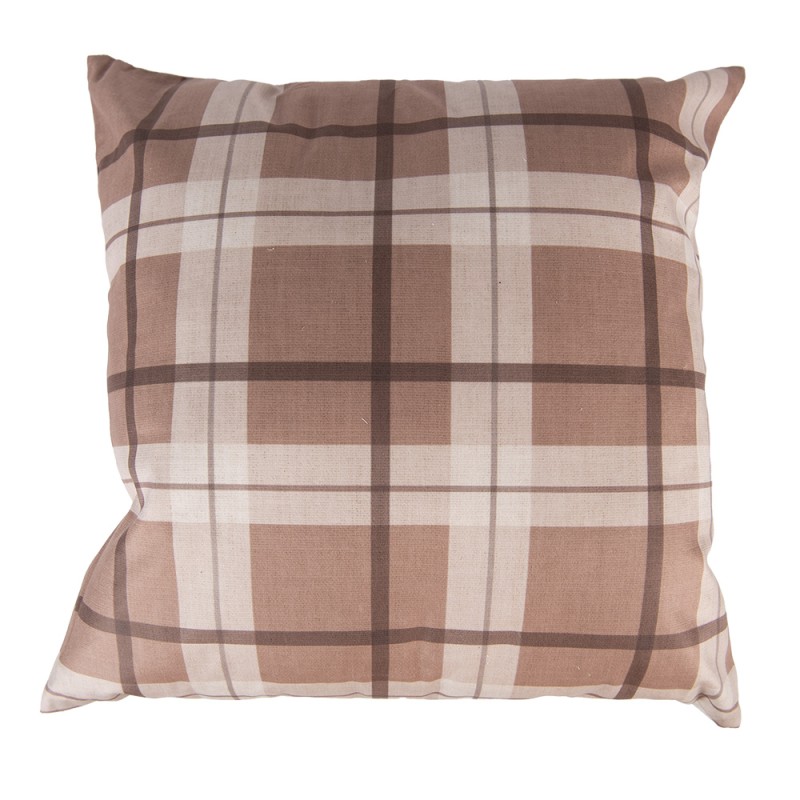 Clayre & Eef Federa per cuscino 45x45 cm Beige Poliestere Corno