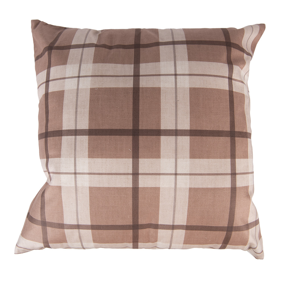 Kussenhoes 45X45 Cm Beige Polyester Gewei-image