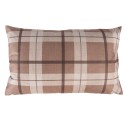 Clayre & Eef Federa per cuscino 30x50 cm Beige Poliestere Rettangolo Corno