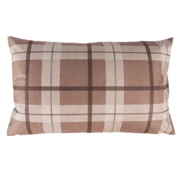 Clayre & Eef Cushion Cover 30x50 cm Beige Polyester Rectangle Antler