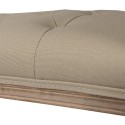 Clayre & Eef Bank 113x44x60 cm Braun Beige Holz Textil