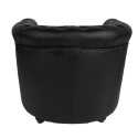 Clayre & Eef Sessel mit Armlehne 80x75x72 cm Schwarz Kunstleder