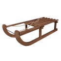 Clayre & Eef Slitta decorativa 80x37x20 cm Marrone Legno