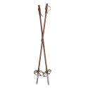 Clayre & Eef Decoration Ski poles Ø 12x100 cm Brown Wood