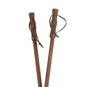 Clayre & Eef Decoration Ski poles Ø 12x100 cm Brown Wood