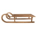 Clayre & Eef Slitta decorativa 100x37x27 cm Marrone Legno